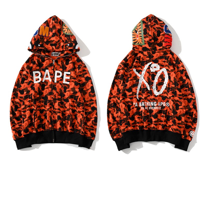 Bape Hoodie Red M~3XL B15XC6659